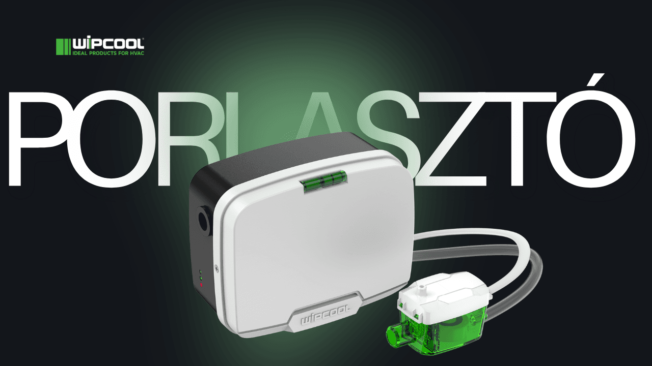 WIPCOOL P15J porlasztó: amikor a kondenzvíz nem probléma, hanem hasznos erőforrás