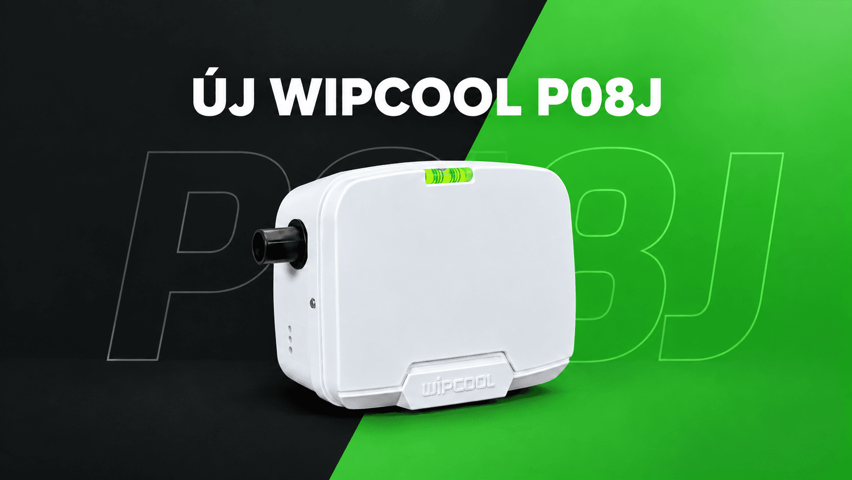 WIPCOOL P08J: kondenzvíz-porlasztás, jóval halkabban
